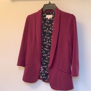 Skies Are Blue Hannah Modal Scuba Blazer